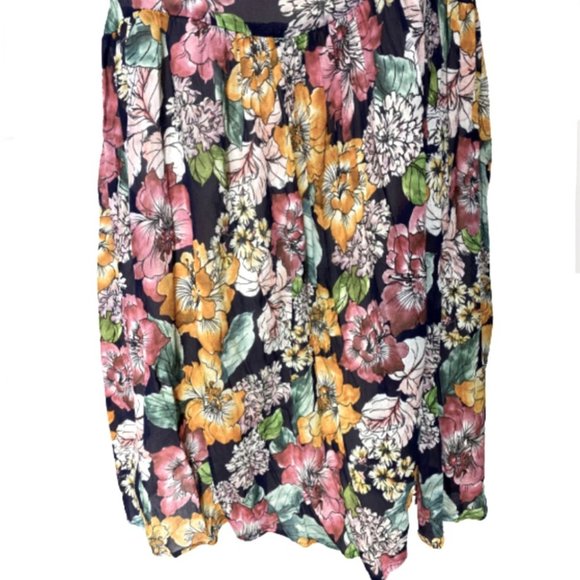 Rachel Pally Chiffon Lola Dress Bouquet Size Large - Picture 12 of 13